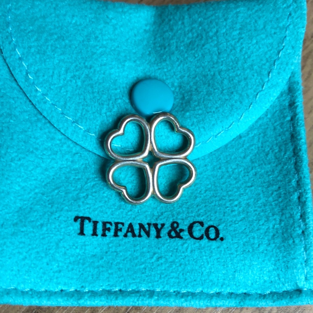 SOLD Tiffany & Co. Rare Clover Heart Pendant